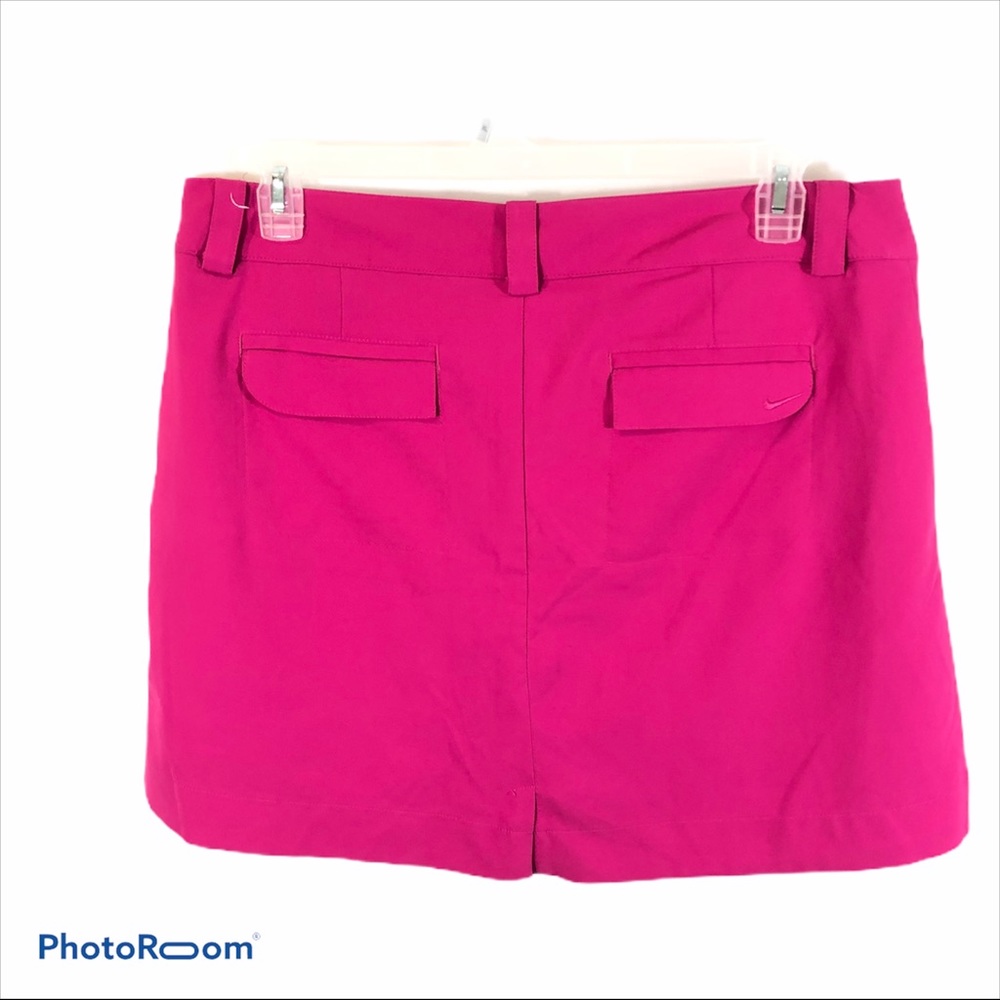 Bright Pink Ladies Nike DriFit Golf Skort Size 12 - Picture 7 of 8
